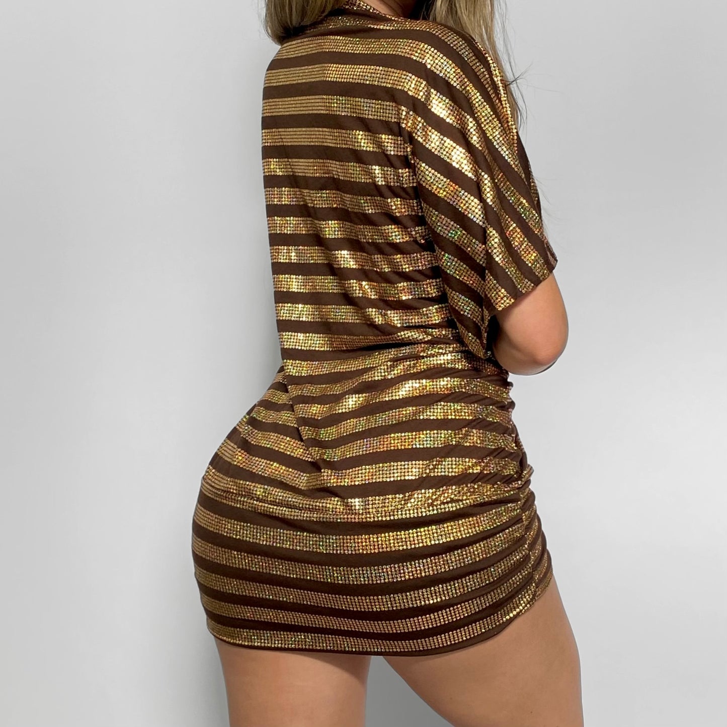 00s Striped Batwing Mini