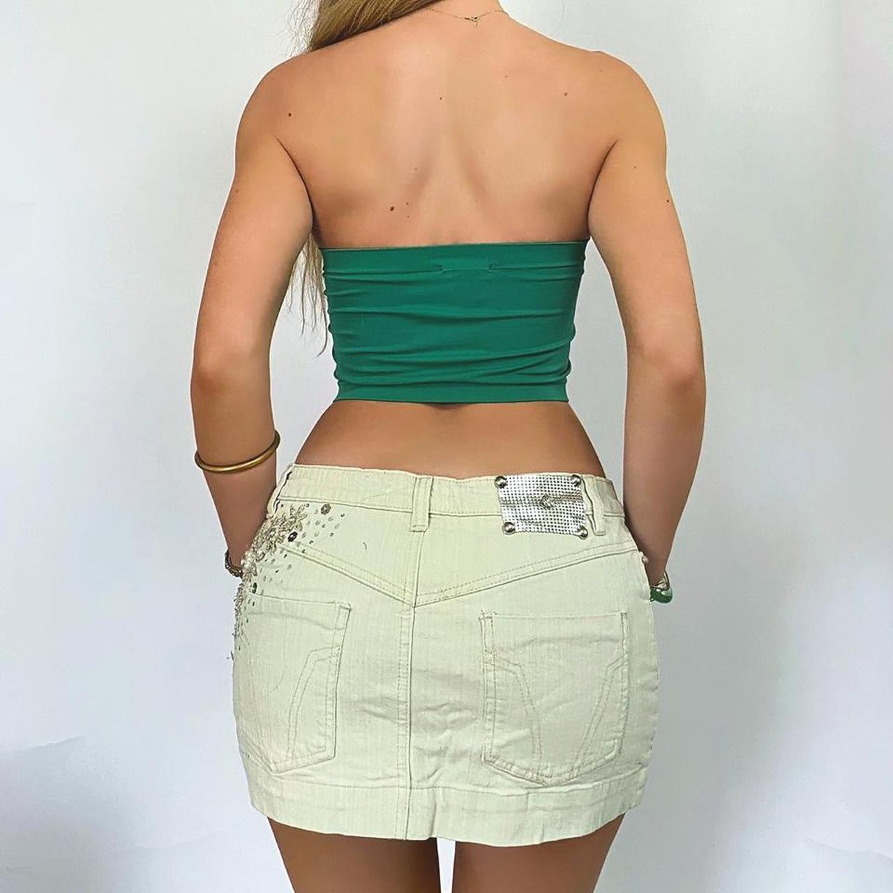 00s Green Tube Top