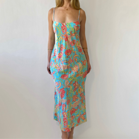 00s Natori Floral Slip