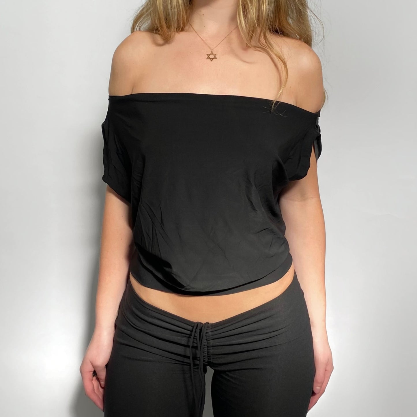 00s Batwing Bardot Top