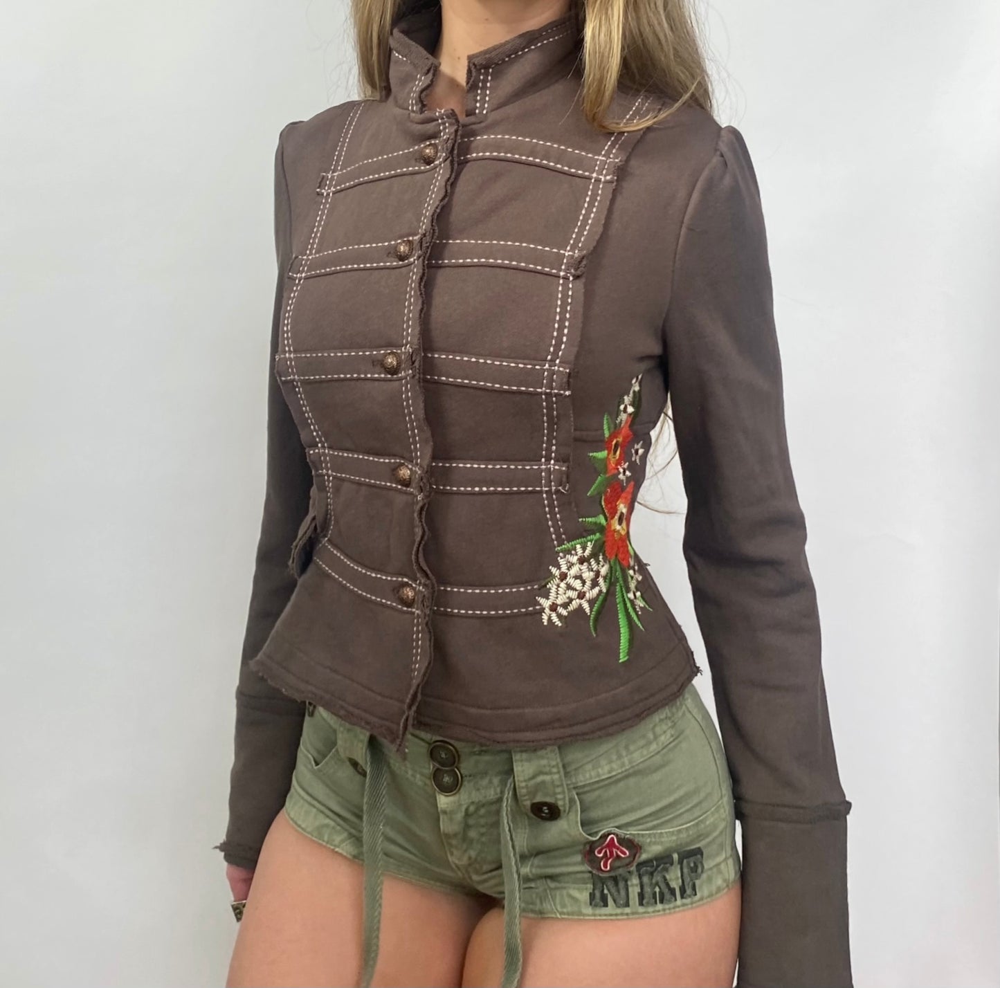 00s Embroidered Captains Jacket