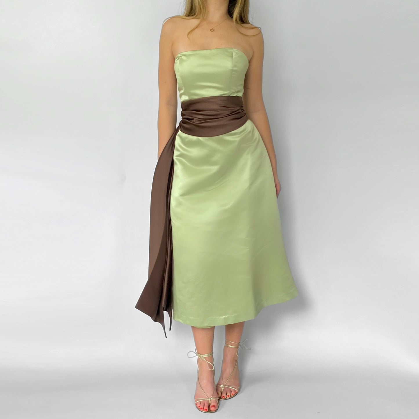 90’s Green Cocktail Dress