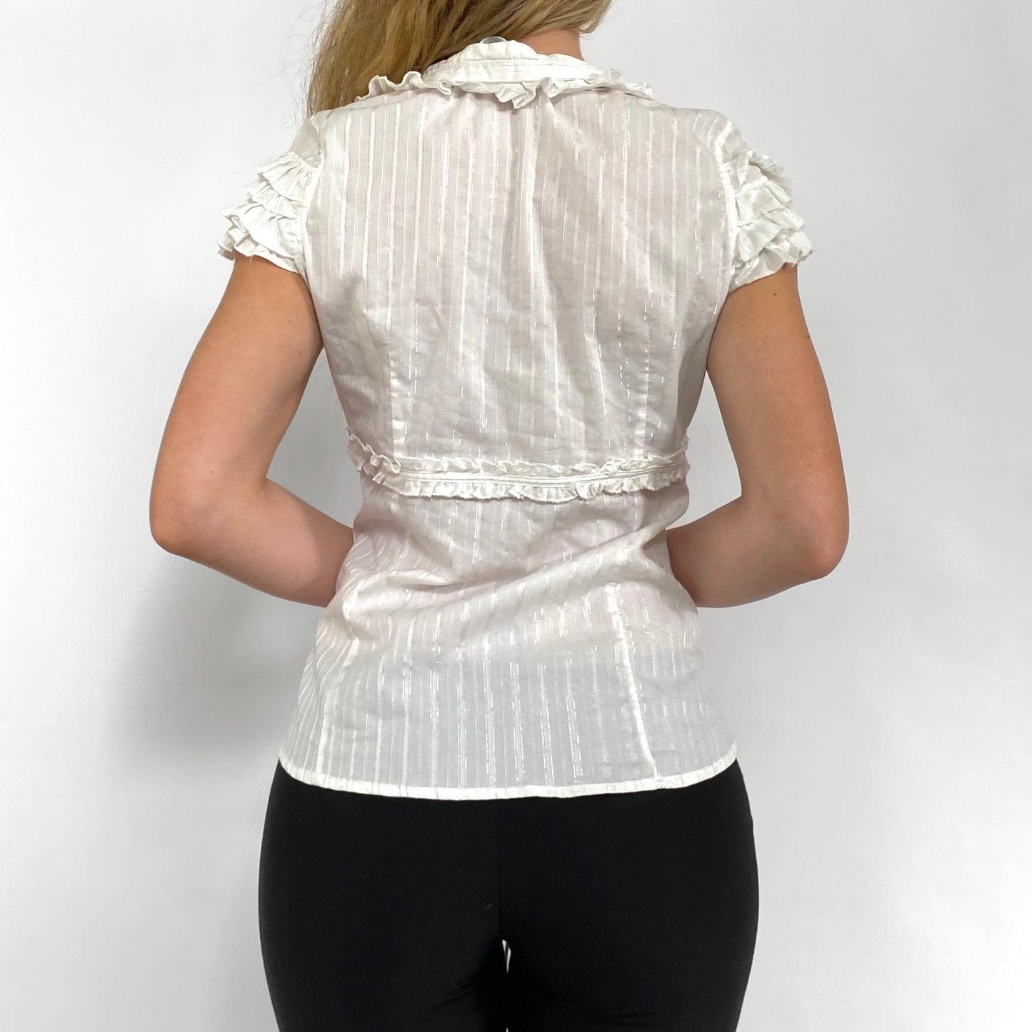 00s Pinstripe Tie Button-up