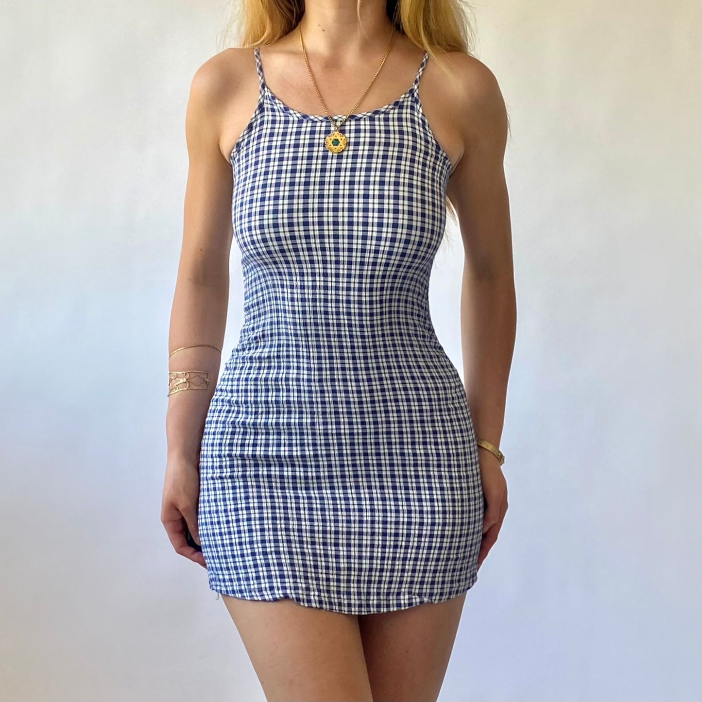 90’s Gingham Mini Dress