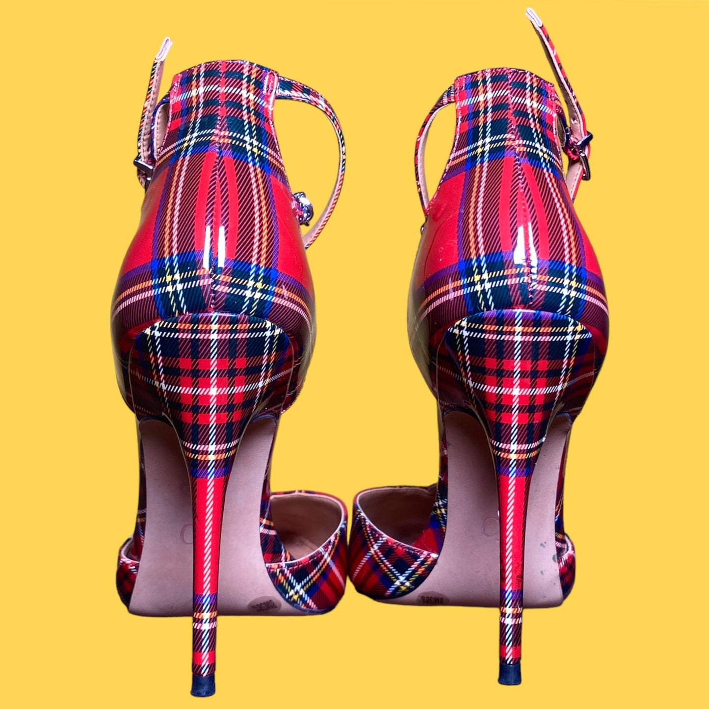 Jessica Simpson Plaid Chain Pumps (8)