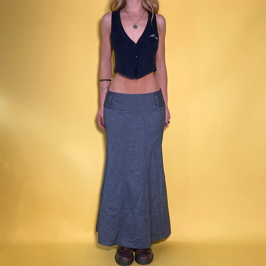 90’s Twill Long Skirt