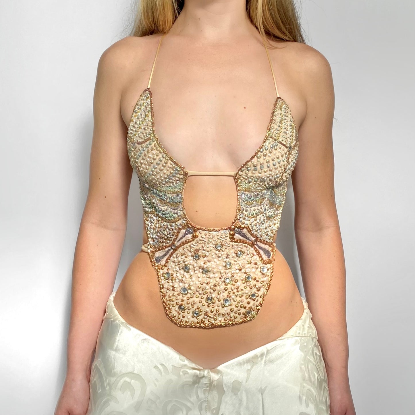Bronze Painted Top