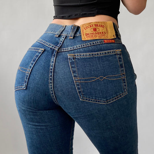 00s Lucky Brand Kick Flares