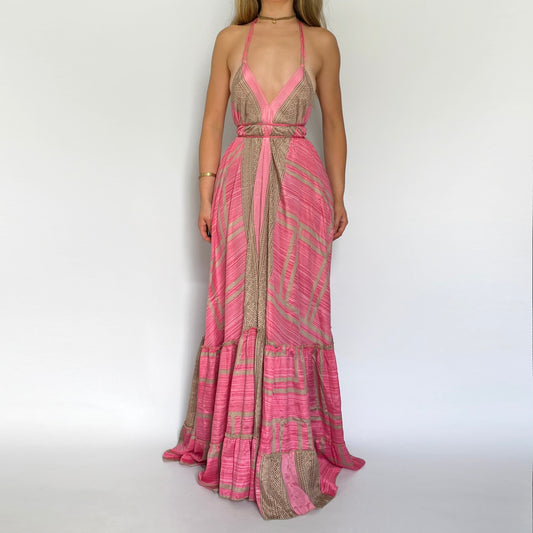 Blush Backless Maxi