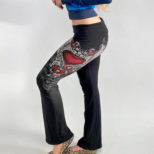 00s Heart Throb Yoga Pants