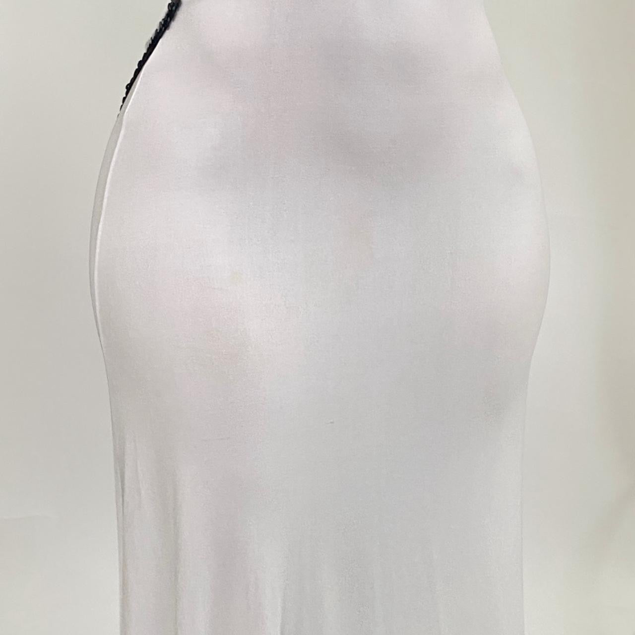 00s Backless Maxi Dress