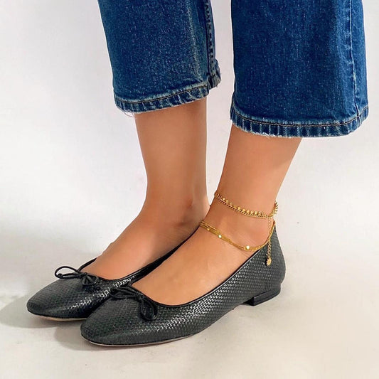 Saks Fifth Ave Ballet Flats