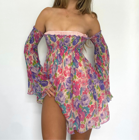 Betsey Johnson Silk Babydoll
