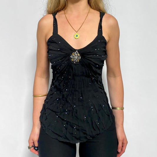 00s Beaded Layered Top