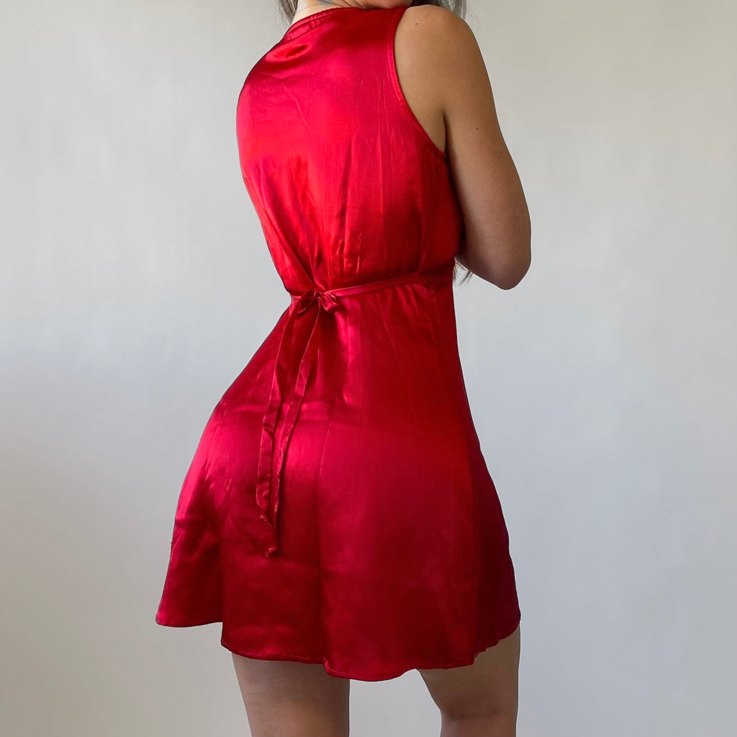 90’s Ruby Silky Mini Dress