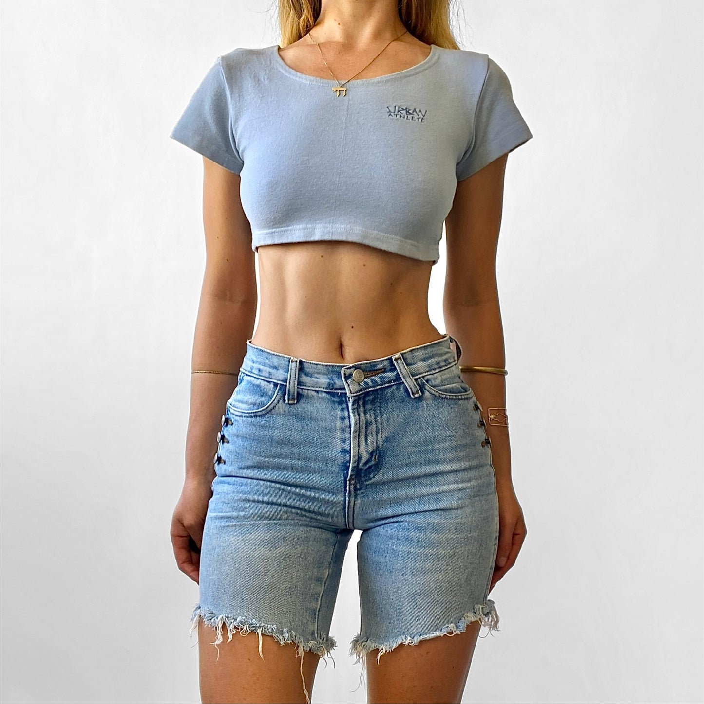 90’s Light Wash Denim Shorts