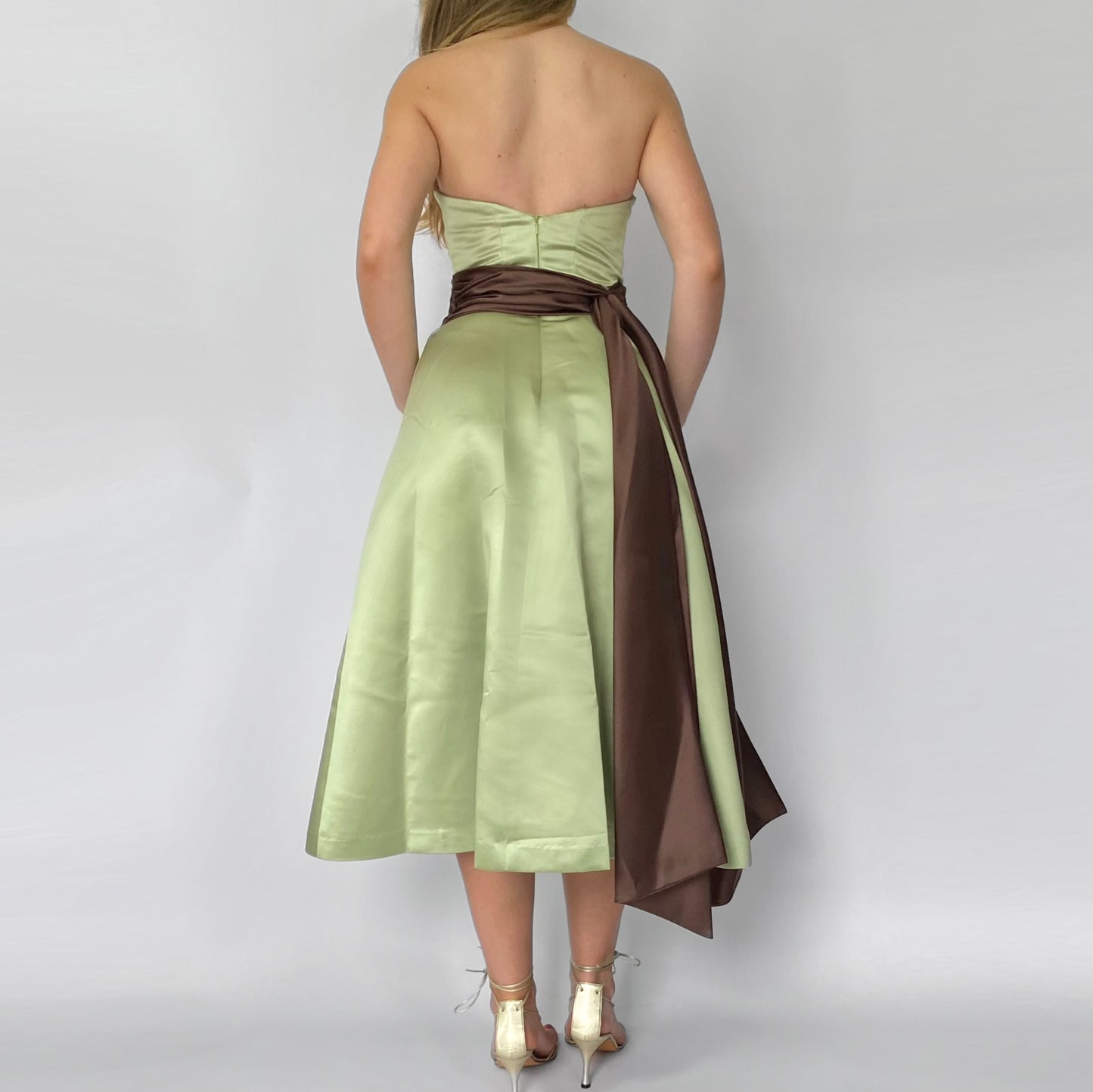 90’s Green Cocktail Dress