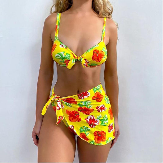 00s Floral Bikini Set