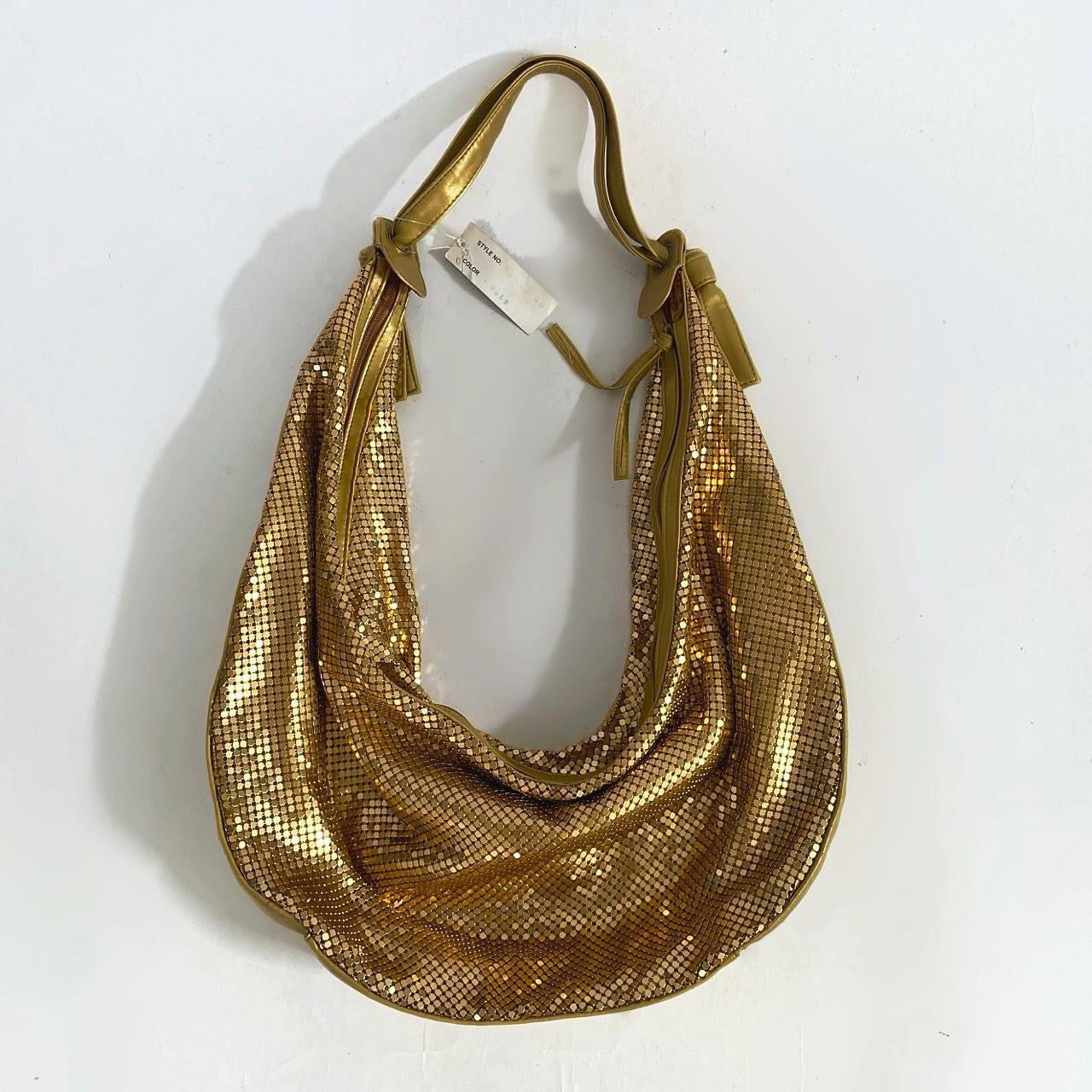Vintage Gold Chainmail Bag