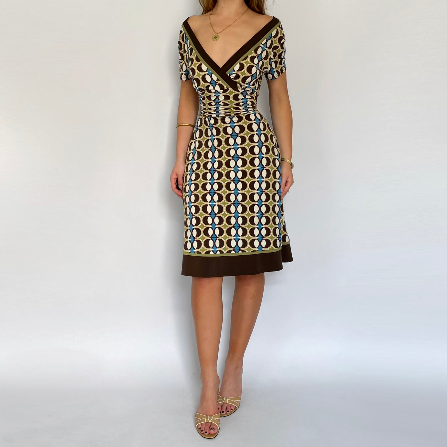 00s Mod Midi Dress