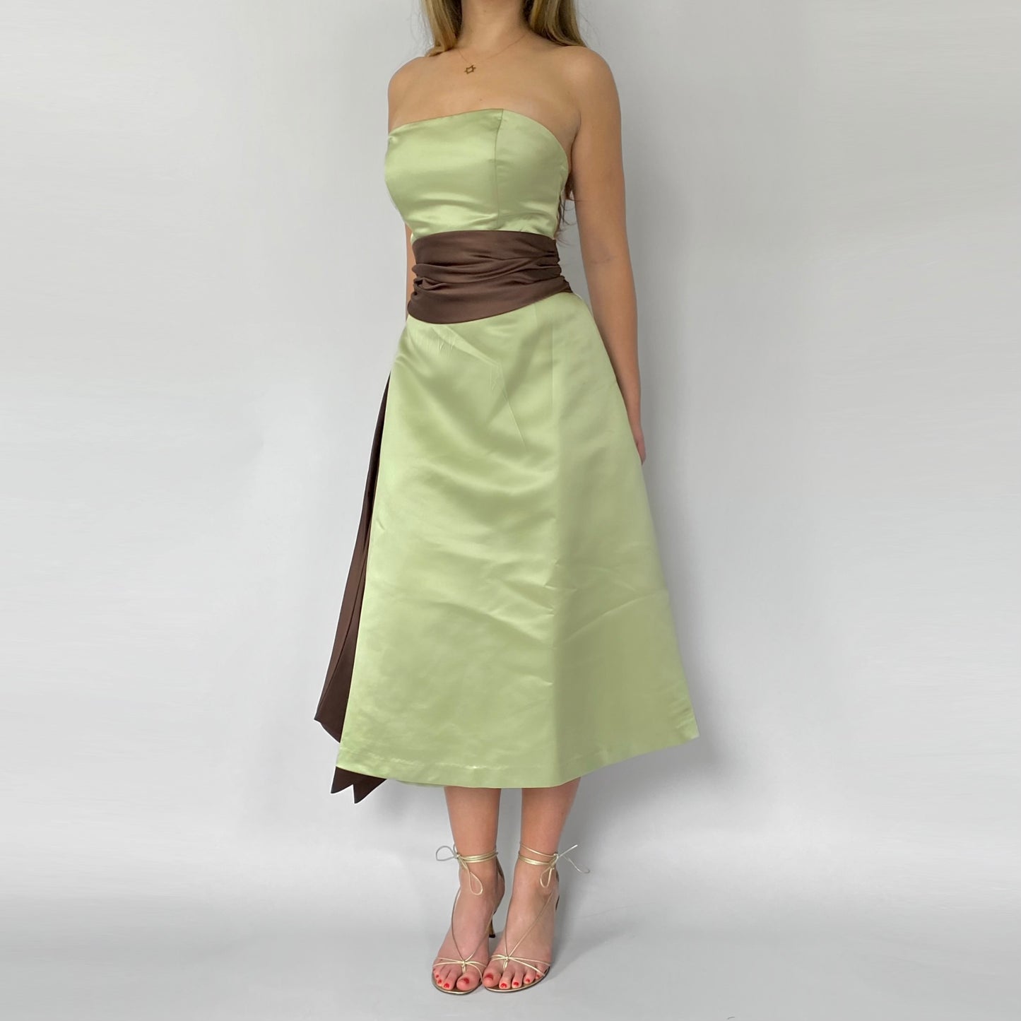 90’s Green Cocktail Dress