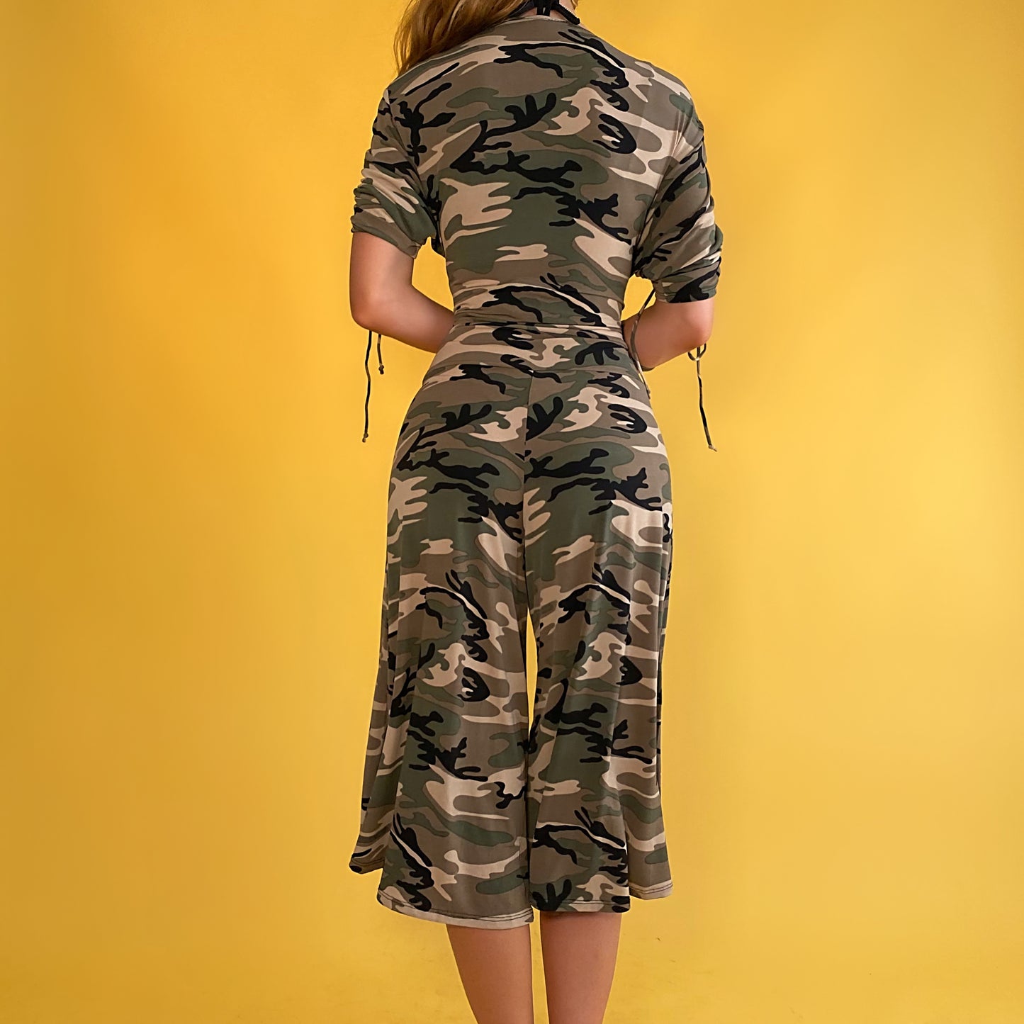 Y2k Camo Jumpsuit - Small